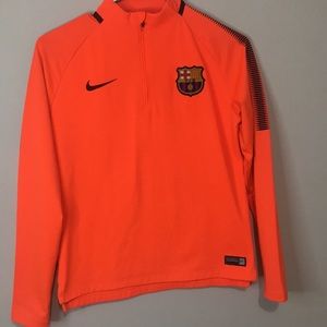 FC Barcelona 1/4 zip sweatshirt